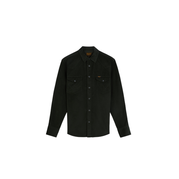 WRANGLER SKJORTE GR�N (FL�JL)