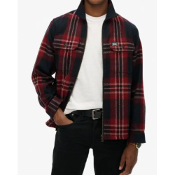 SUPERDRY WOOL JAKKE/SKJORTE (KUN STR 3XL)