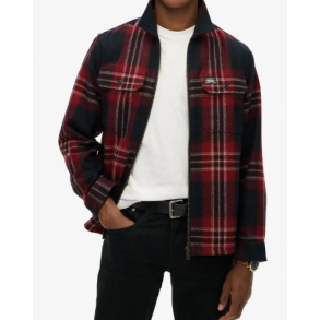 SUPERDRY WOOL JAKKE/SKJORTE (KUN STR 3XL)