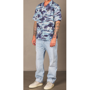 LEE 101  SKJORTE KORT �RME  HAWAII M�NSTER 