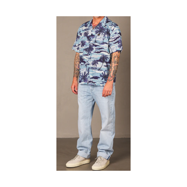 LEE 101  SKJORTE KORT �RME  HAWAII M�NSTER 