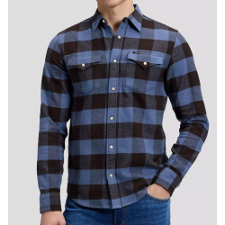 LEE SKJORTE LANG �RME  BL�