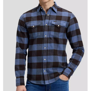LEE SKJORTE LANG �RME  BL�