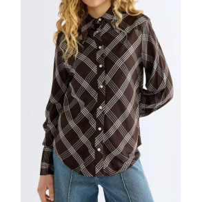 WRANGLER SKJORTE DRAMA COLLAR SHIRT BRANTLEY