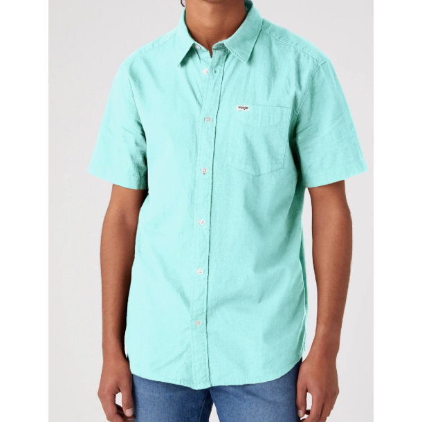 WRANGLER SKJORTE KORT RME ( KUN STR S)