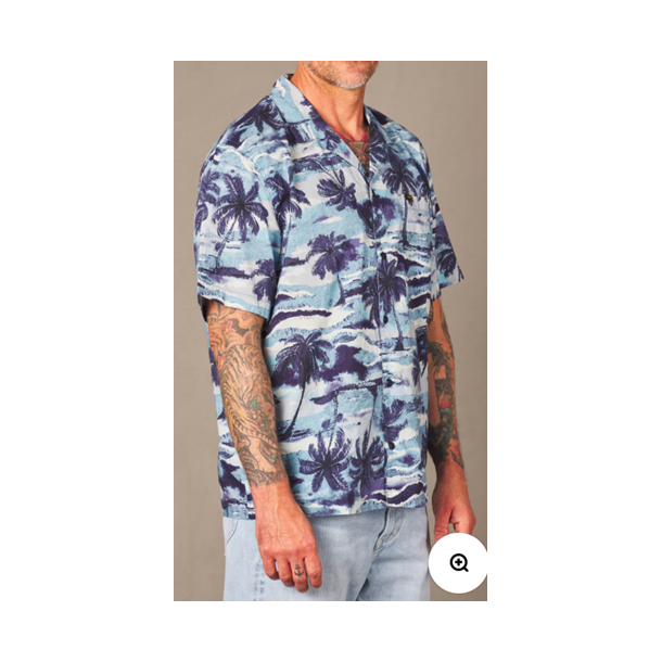 LEE 101  SKJORTE KORT �RME  HAWAII M�NSTER 