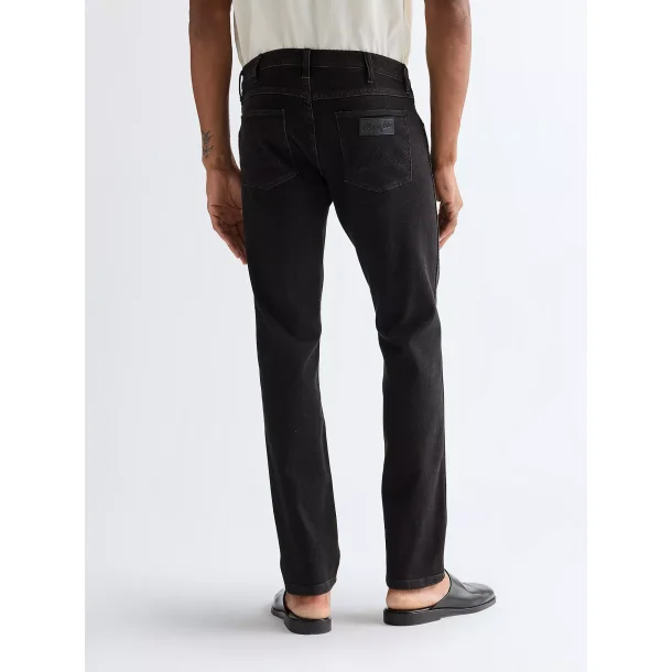 WRANGLER GREENSBORO JEANS (STRETCH) SORT NISTRET