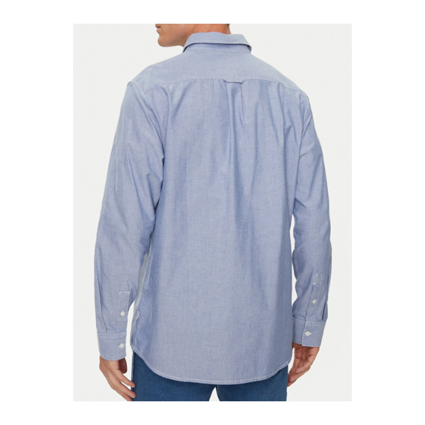 WRANGLER SKJORTE LANG �RMET BL�