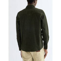 WRANGLER SKJORTE GR�N (FL�JL)