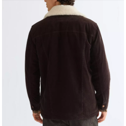 WRANGLER SHERPA JAKKE FL�JL (BRUN)