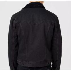 WRANGLER SHERPA JAKKE FL�JL (SORT)