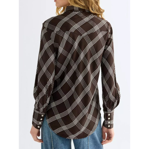 WRANGLER SKJORTE DRAMA COLLAR SHIRT BRANTLEY