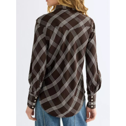 WRANGLER SKJORTE DRAMA COLLAR SHIRT BRANTLEY