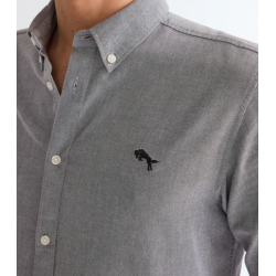 WRANGLER SKJORTE LANG �RMET BL�