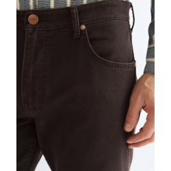 WRANGLER GREENSBORO JEANS STRETCH (VINTERBOMULD) BRUN