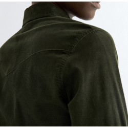 WRANGLER SKJORTE GR�N (FL�JL)