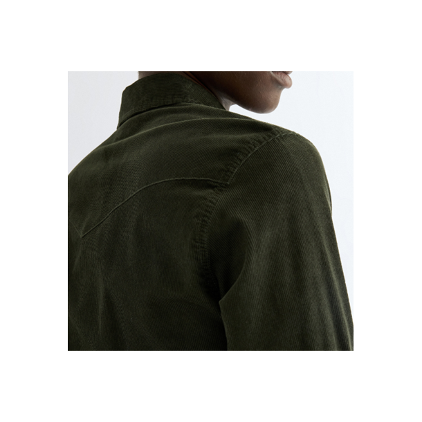 WRANGLER SKJORTE GR�N (FL�JL)