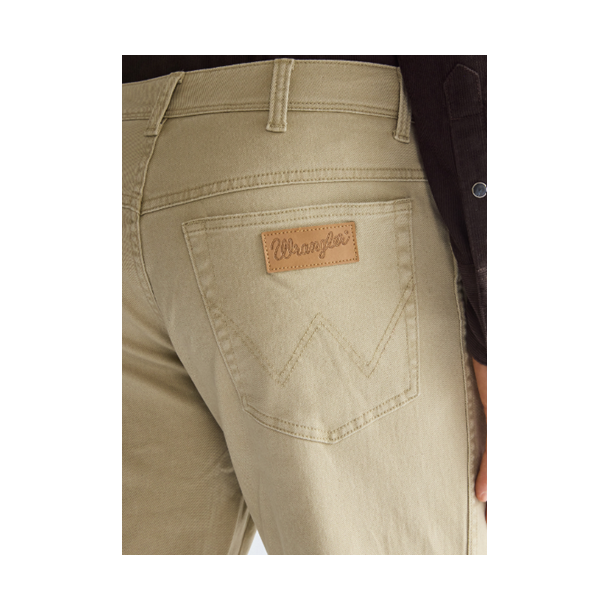 WRANGLER TEXAS JEANS STRETCH (VINTERBOMULD) KHAKI 