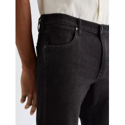 WRANGLER GREENSBORO JEANS (STRETCH) SORT NISTRET