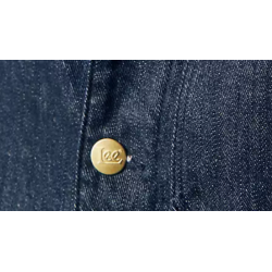 GOLD RELAXED DENIM JACKET