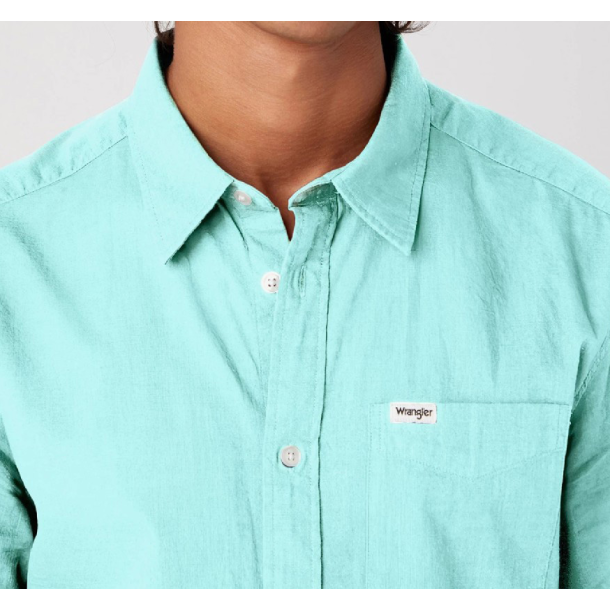 WRANGLER SKJORTE KORT RME ( KUN STR S)