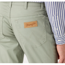 WRANGLER TEXAS JEANS SLIM (SOMMER UDGAVE) OLIVEN