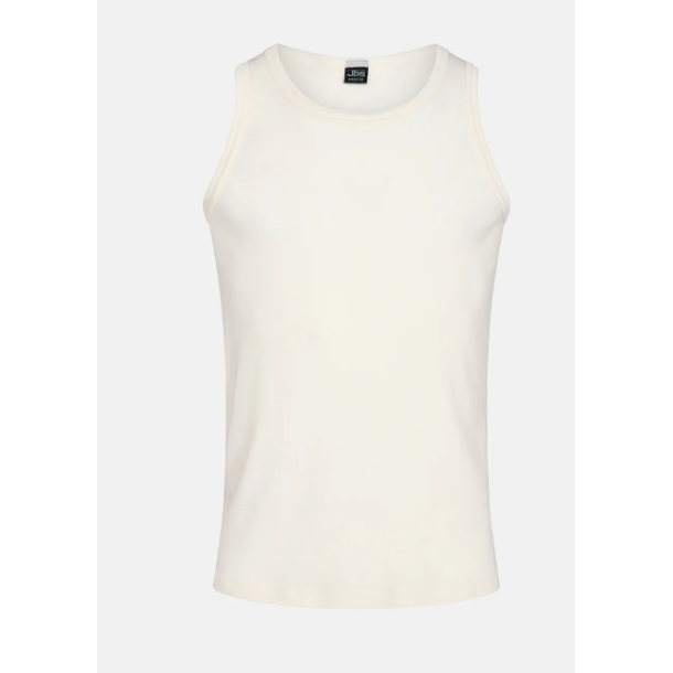 JBS TANK TOP HVID  100% ULD