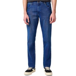 WRANGLER GREENSBORO JEANS (STRETCH) BL� (EKSTRA BL�D)