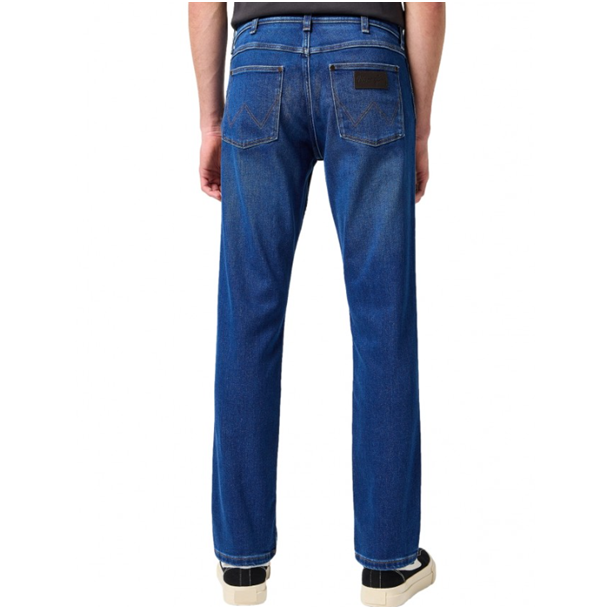 WRANGLER GREENSBORO JEANS (STRETCH) BL� (EKSTRA BL�D)