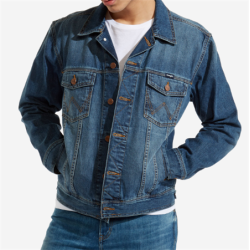 WRANGLER COWBOYJAKKE (CLASSIC) STONEWASH STR. S-4XL W4481514V