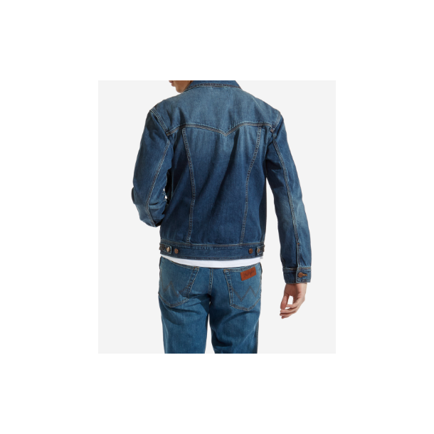 WRANGLER COWBOYJAKKE (CLASSIC) STONEWASH STR. S-4XL W4481514V