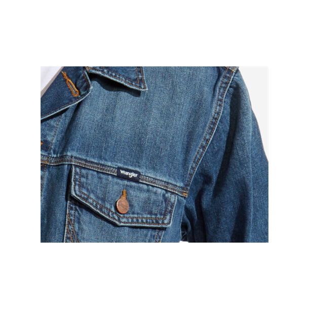 WRANGLER COWBOYJAKKE (CLASSIC) STONEWASH STR. S-4XL W4481514V