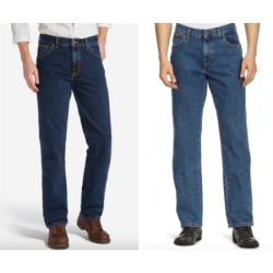 WRANGLER TEXAS 100% BOMULD JEANS 4 STK (2 STK STONEWASH OG 2 STK DARKSTONE) 
