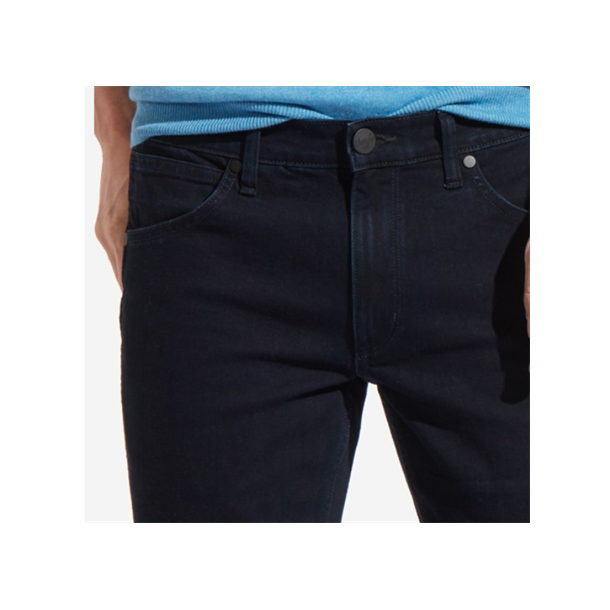 WRANGLER GREENSBORO JEANS (STRETCH) BLUE BLACK