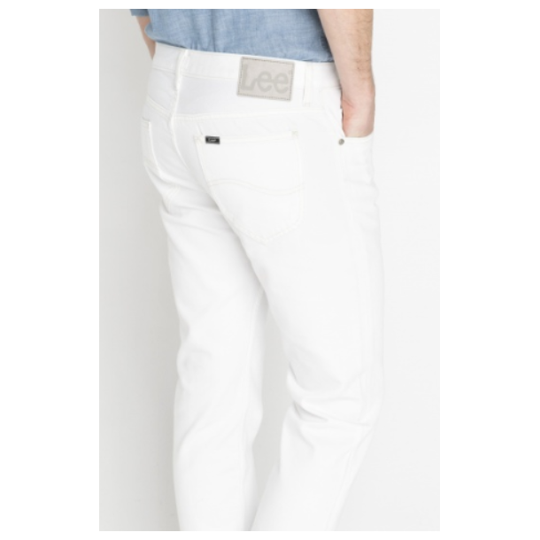 LEE RIDER 100% BOMULD SLIM FIT HVID (KUN STR 31/34)