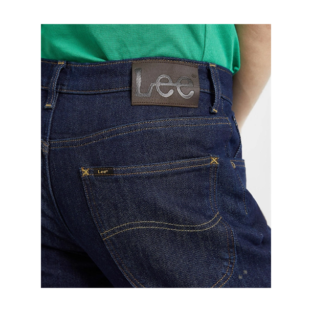LEE BROOKLYN STRAIGHT STRETCH DENIM MRKE BL