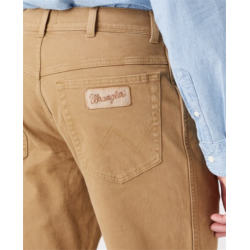 WRANGLER TEXAS JEANS STRETCH (VINTER UDGAVE) KHAKI (KUN STR 30/32)