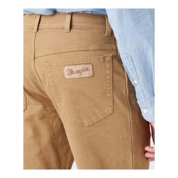 WRANGLER TEXAS JEANS STRETCH (VINTER UDGAVE) KHAKI (KUN STR 30/32)