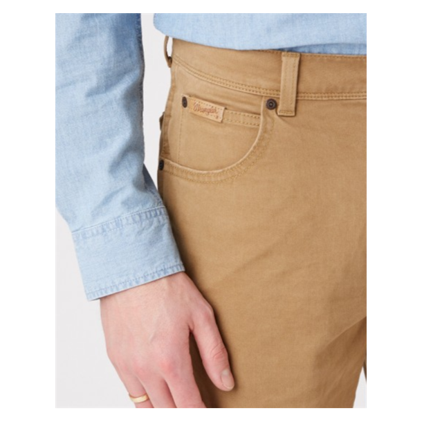 WRANGLER TEXAS JEANS STRETCH (VINTER UDGAVE) KHAKI (KUN STR 30/32)