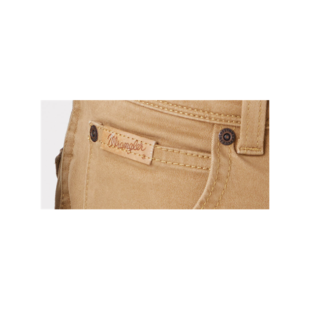 WRANGLER TEXAS JEANS STRETCH (VINTER UDGAVE) KHAKI (KUN STR 30/32)