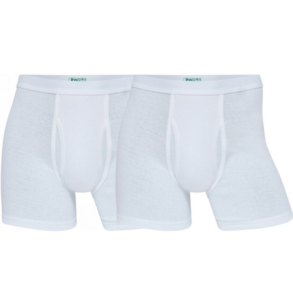 JBS 2 PACK  KORT BEN HVID (ORGANIC)