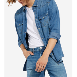 WRANGLER COWBOYSKJORTE (KUN STR S)