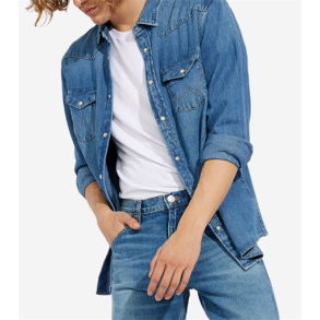 WRANGLER COWBOYSKJORTE (KUN STR S)