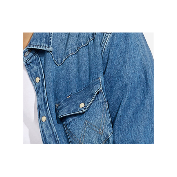 WRANGLER COWBOYSKJORTE (KUN STR S)